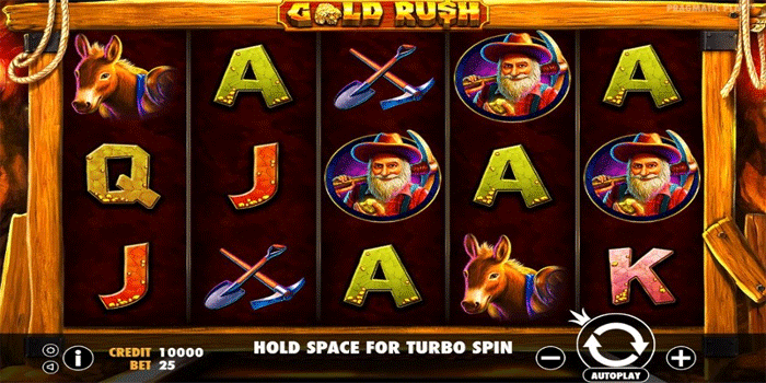 Pola Jackpot Progresif di Slot Gold Rush